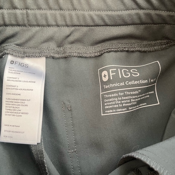 Medium tall high waisted bonsai scrub pant - Picture 4 of 4